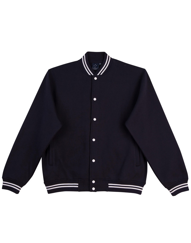 Fleece Varsity Jacket image5